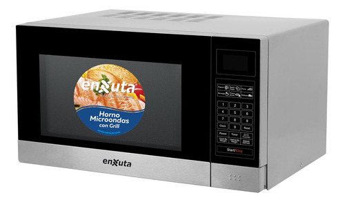 Microondas Enxuta Grill Digital Acero 23 L 6 Niveles Dimm