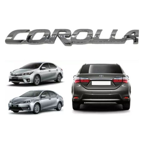 Emblema Corolla De Maleta 2015 Al 2019 Nacional Adhesivo 3m