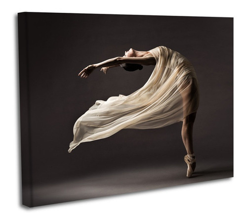 Cuadro Lienzo Canvas 80x120cm Balarina Ballet Arco Pintura
