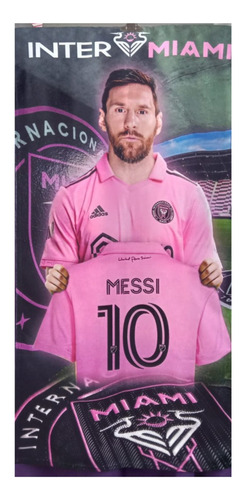 Toallon Messi Inter Miami 70x140cm