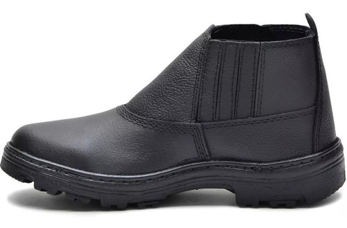 Bota Segurança Couro Legítimo Para Trabalho Pronta Entrega