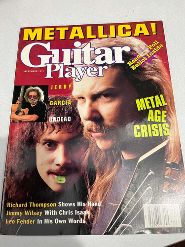 Guitar Players Jerry Garcia Metallica Revista