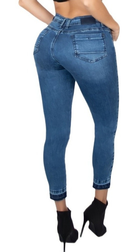 Jeans Loretha Tj 706 Corte Colombiano Levanta Pompas Strech