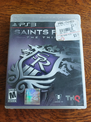 Saints Row The Third Juegazo Original Físico Play Station 3