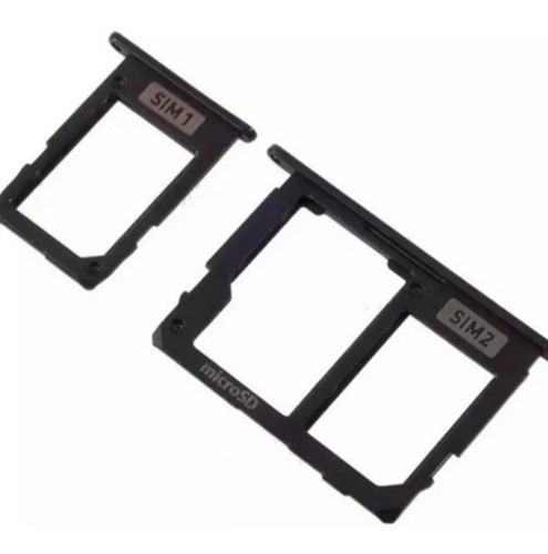 Bandeja Porta Sim Compatible Con Samsung J600g Negro Dual