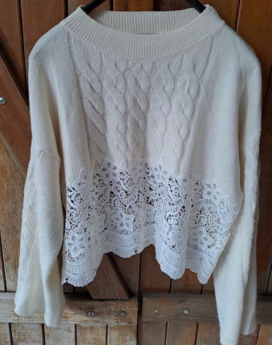 Sweater Jazmin Chebar No Rapsodia Kosiuko Cher (Usado)