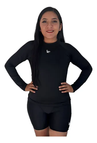 Playera Acu tica Mujer Manga Larga Secado Rapido Colores