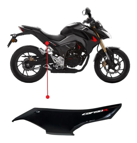 Colin Lateral Bajo Asiento Honda Cb 190 R Ruta 3 Motos