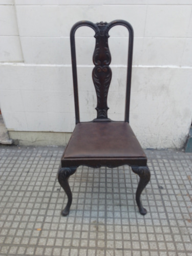 Antigua Silla Dormitorio O Sala Chipendal Firme.! Oferta! (Usado)