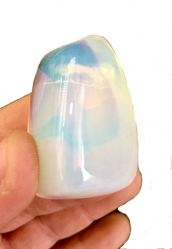 Pedra Da Lua Opalina Rolada 10 Unidades Promoção