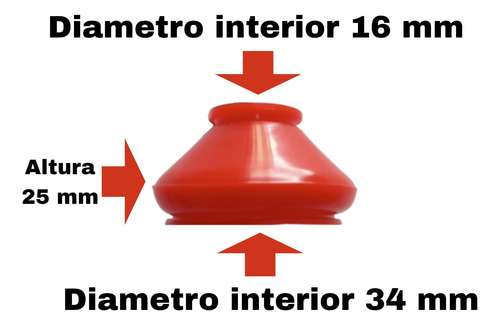 Cubrepolvos Terminal Y Rotula Universal 8 Piezas