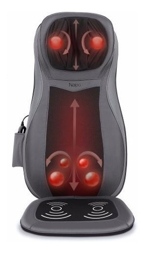 Imagen 2 de 7 de Masajeador De Cuello Espalda Cintura Glúteos Naipo Mgm-c11c