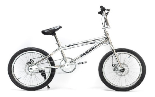 Imagen 1 de 6 de Bicicleta Randers Bmx Rod 20 Aluminio Cromado Mundo Gym