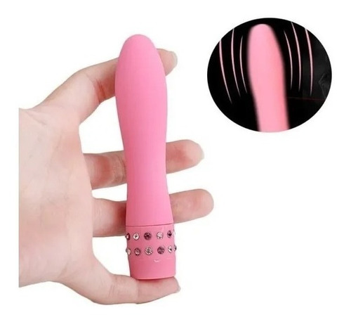 Vibrador Aveludado Ponto G Para Clitoris Anal Vagina Ânus 