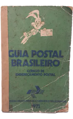 Livro Guia Postal Brasileiro 1971. Correios. Frete Grátis.