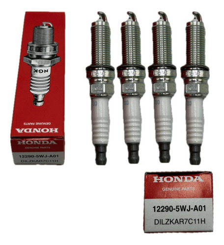 4 Bujias Iridium Larga Duracion Honda Orignal Br-v City