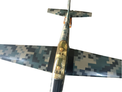 Avion Rc T-27 Tucano Pixelado