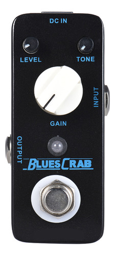 Pedal De Efectos Guitarra Blues Blues Crab True Effect Bypas