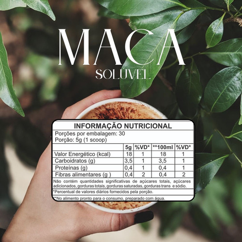Maca Peruana Em Pó 150g Pura Fibras E Proteínas Muwiz 1 Uni