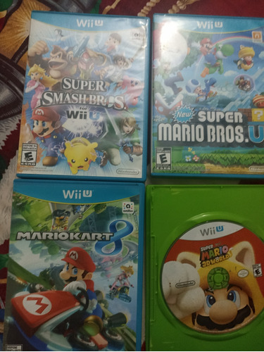 Juegos Variados De Wii U Originales En Perfectas Condiciones