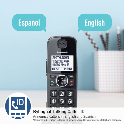 Teléfono Inalámbrico Panasonic Kx-tge632m Con Contestador Au