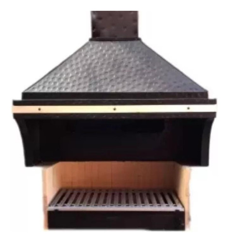 Campana Para Quincho 110x60 Gorro Y Tubo