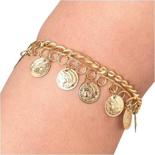 Pulsera De Monedas Spartan Queen