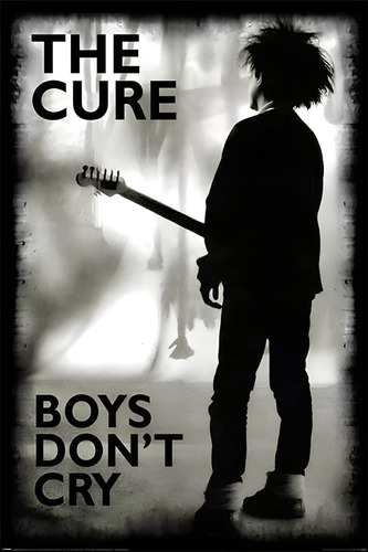 Poster  The Cure Boys Dont Cry Autoadhesivo 100x70cm#1673