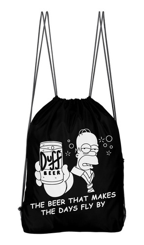 Bolso Deportivo Homero Cerveza (d1540 Boleto.store)