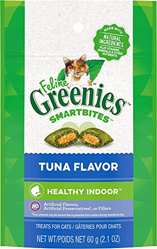 Botana - Greenies Feline Smartbites Hairball Control Tuna - 