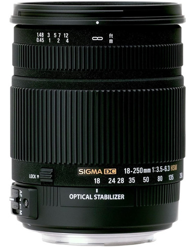 Imagem 3 de 3 de Sigma 18-250 Mm F3.5-6.3 Dc Macro Os Hsm Nikon - Na Case