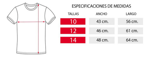 Ufc - 100% Algodon- Polera Niño
