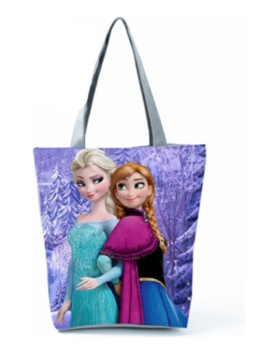 Bolso De Mano Con Estampado De Personajes Disney