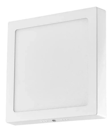 Painel Plafon Smart Quadrado Sobrepor Led 18w Grande 22cm 110V/220V (Bivolt)