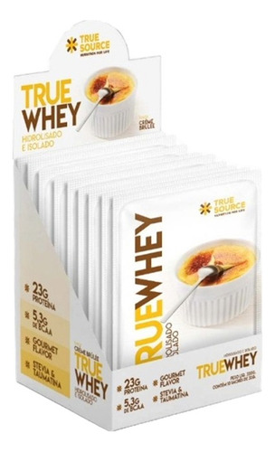 Proteína True Whey Creme Brulee 34g True Source 10 Sachês