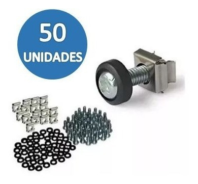 Tornillos Para Rack 50 Unidades Alta Calidad Tienda Fisica