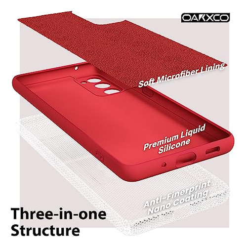Funda Para Galaxy S20 Fe 5g Rojo Delgado Silicon Liquido