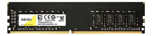 Memoria Ram Green Weimu Ddr4 4 Gb 2666mt/s Dimm Desktop None