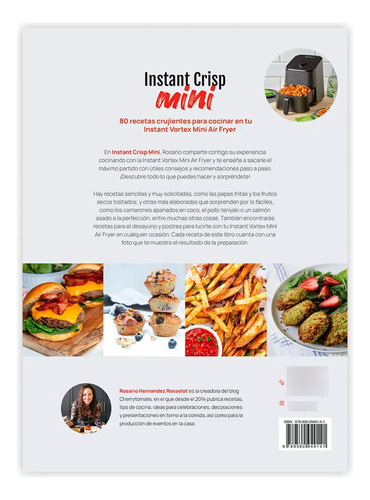 Libro Instant Crisp: 80 Recetas Para Instant Vortex