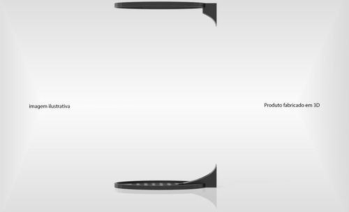 Imagem 3 de 4 de Suporte Echo Dot Smart Speaker 2º Geração Parede Ajustável