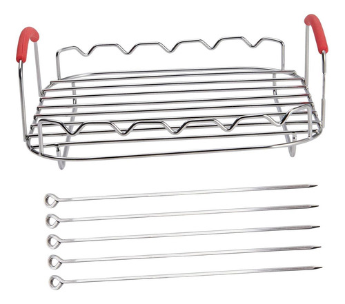 Air Fryer Rack Bbq Rack Para Air Fryer, Fácil De Limpar,