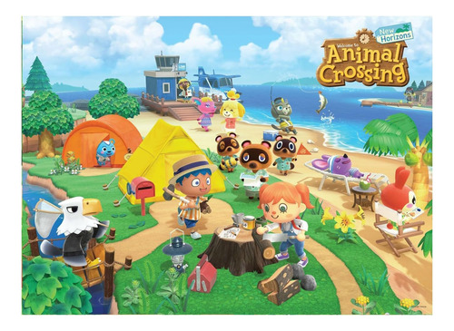 Rompecabezas Usaopoly Animal Crossing De 1000 Piezas