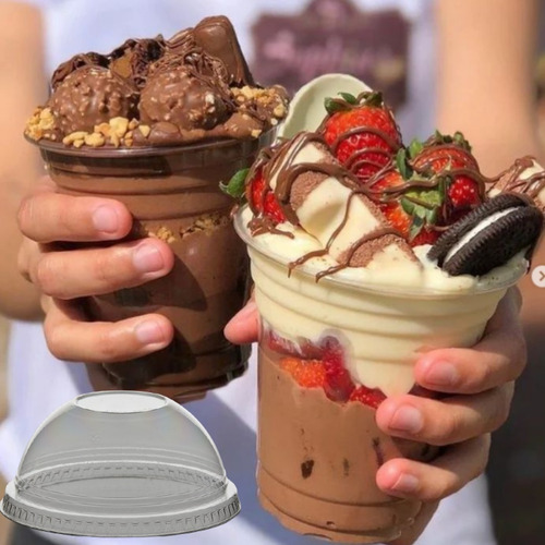 100 Copos Bolha Pp De 400 Ml