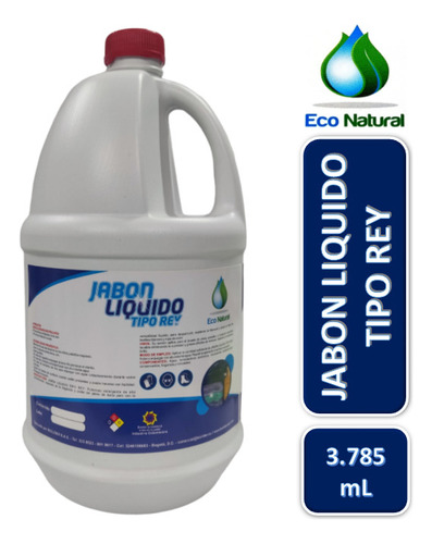 Jabón Líquido Tipo Rey 3,785ml - L a $7000