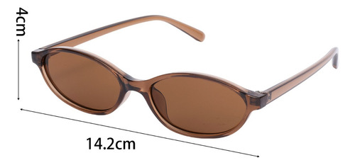 Gafas De Sol Ovaladas Retro Para Mujer, Gafas Vintage Con Mo