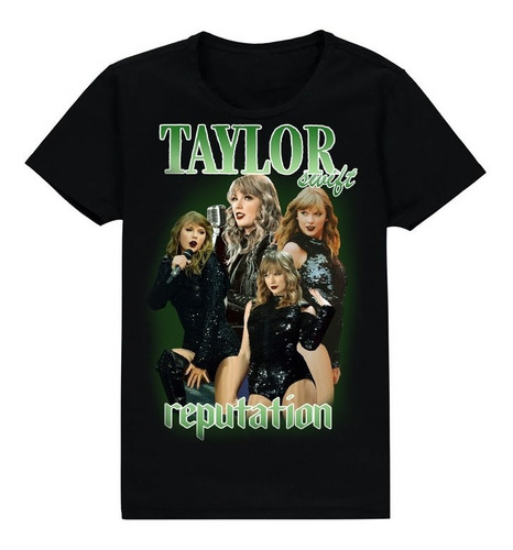 Remera Taylor Swift Reputation Est Vintage Estampa Digital