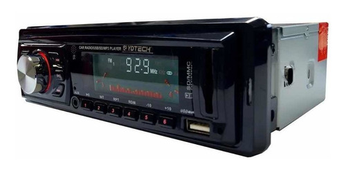 Toca Radio Fm P/ Carro Mp3 Automotivo Usb Sd Aux Player Som