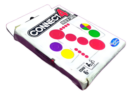 Conecta 4. Hasbro Gaming. Juego De Cartas. Juego De Viaje.