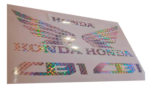 Calcomanías Honda Cb1 Holográficas