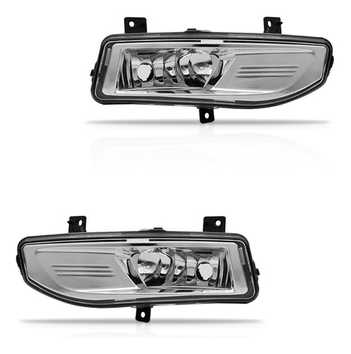 Jogo Farol Milha Auxiliar Kicks 2017 2018 2019 2020 Led Drl
